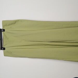 7th Avenue Design Studio women pants size 14 Average Lime green EUCp